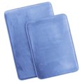 thumbnail image 3 of Set of 2 Clara Clark Bath Mat Bathroom Rug - Absorbent Memory Foam Bath Rugs - Non-Slip, Cozy Microfiber Bathrug, Plush Shower, Toilet Bathmats - Hunter Green - Large Size 20"x32" Small Size 17”x24”, 3 of 6