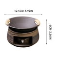 thumbnail image 3 of Birdeem Candle Powered Tea Warmer Set,Ceramic Tea Roaster with Warming Tray for Tea Ceremony,Aroma Enhancing Tea Accessories Gift Set, 3 of 6