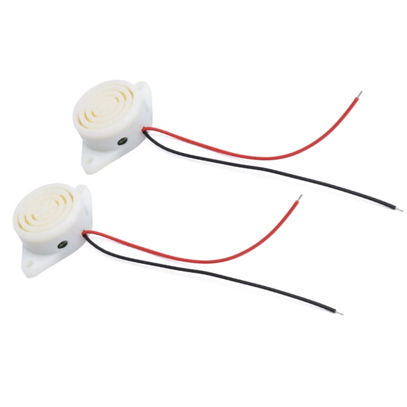 Ensemble d'Alarme à Sonnette Haute Sensibilité à Moteur Premium 80 dB, Matériau ABS SFM-27II avec Fils de Connexion pour Alarme