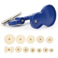 thumbnail image 3 of Gupbes Watch Repairing Tool,Watch Press Tool Blue Alloy Hand-Pressed Pressing Repairing Manual Tool With 12pcs Dies,Alloy Watch Press Tool, 3 of 8