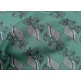 thumbnail image 4 of oneOone Cotton Poplin Fabric Leaves Block Print Fabric BTY 56 Inch Wide, 4 of 4