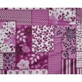 thumbnail image 5 of oneOone Polyester Lycra Purple Fabric Floral Sewing Material Print Fabric By The Yard 56 Inch Wide, 5 of 5