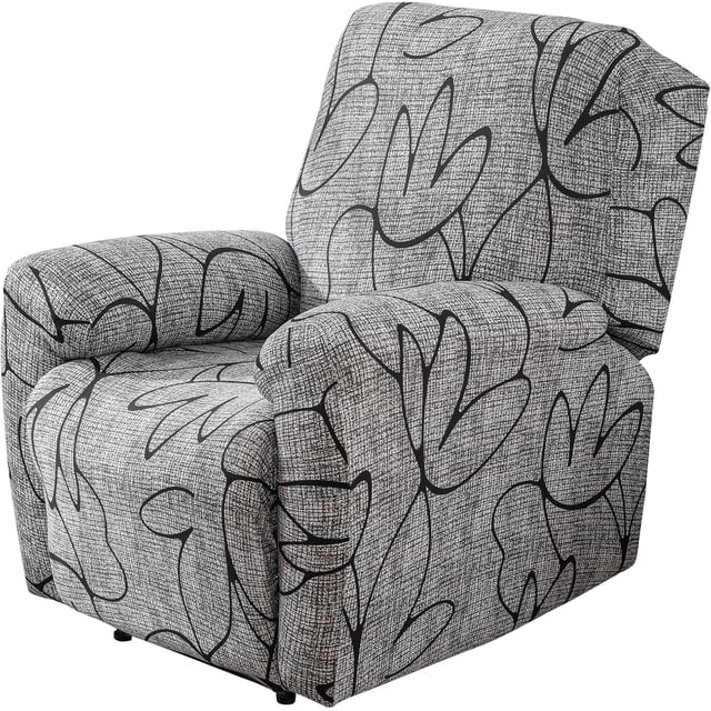 Stretchable Printed Recliner Cover – Protective Elastic Slipcover for Home Reclining Chairs