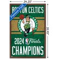 thumbnail image 2 of NBA Boston Celtics - Logo de l'équipe des finales NBA 2024, 2 of 4