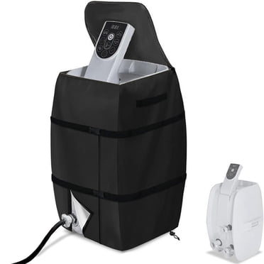 YIMWNYI Hot Tub Spa Heater Pump Cover, Insulated Pump Cover, Water Heater Pump Covers, All-Weather Protection, Lazy Spa Accessories, Durable 600D Polyester, Zipper Design