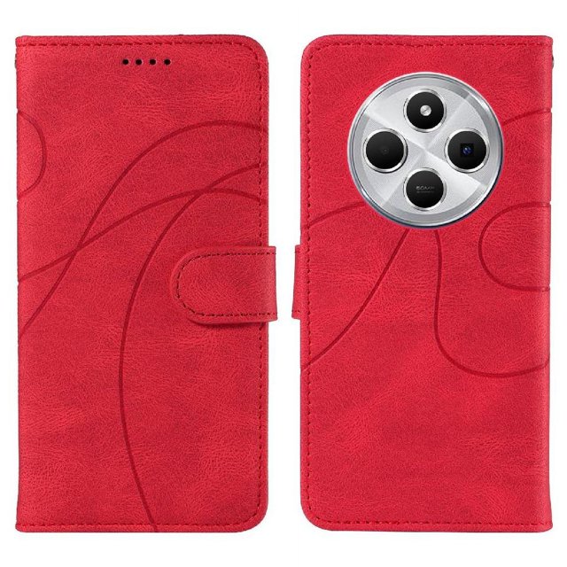 Flip Case For FOXDOCK Xiaomi POCO C75 Card Slots and Kickstand Function Skin Feel Leather