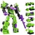 thumbnail image 1 of 6-in-1 Transformer Toys Generations War for Cybertron Devastator Figure Gift Set,Advanced Precision Deformation Series, 1 of 5