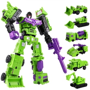 6-in-1 Transformer Toys Generations Guerre pour Cybertron Devastator jeu-cadeau,Déformation de précision avancée Series
