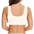 thumbnail image 3 of Hjtefg Plus Size Strap Bra - Wireless Side-Support Bralette, Adjustable Lift & Comfort,Color: T3-White Size: 5XL, 3 of 5