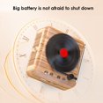 thumbnail image 4 of Retro Portable Bluetooth Speaker Wireless Stereo Support FM Radio /TF/AUX/U disk, 4 of 14