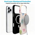 thumbnail image 3 of SKLYDDI Étui Floral Mignon et Esthétique pour iPhone 14 Plus, Compatible avec MagSafe, 3 of 7