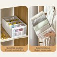 thumbnail image 2 of Grand Panier de Rangement Pliable en Plastique pour Vêtements Rangement à Domicile, 2 of 8