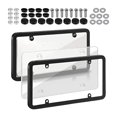 thumbnail image 2 of Miulika Universal American License Plate Frame Cover, Holder, Car Plate Frame, Number White, 2 of 7