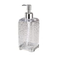 thumbnail image 1 of JilgTeok 2 Packs 450ml Ripple Pattern Hand Soap Dispenser Pump Bottle for Bathroom Kitchen Refillable Liquid Soap Lotion Shampoo Dispenser Plastic Hand Wash Station Supplies, 1 of 6