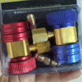 thumbnail image 2 of Freon R134A Connecteur de Coupleur Rapide pour Voiture Auto Adaptateurs en Laiton Réfrigérant de Climatisation Manomètre de Collecteur Ajustable, 2 of 6