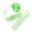 Green, variant on VogueV Fluorescent Party Streamers - Glow-in-the-Dark Celebration Decor Hot Pink