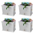 thumbnail image 1 of Good Ideas Savannah 42 Gallon Colonial Style Rain Barrel Planter (4 Pack), 1 of 5