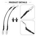 thumbnail image 3 of FESTFENDS 1Set Heavy Duty Black Tailgate Cable Strap with Bolt for Truck Liftgate Support Replacement, 3 of 8