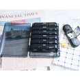 thumbnail image 2 of Multifunctional PP+ABS Pill Organizer with 7 Removable Compartments, Portable Medicine Storage Case Available in Multicolor, Black & Multicolor, Black Options, Small Box Size 2.36x2.36x0.71in,, 2 of 5