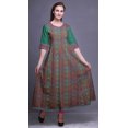 thumbnail image 2 of Bimba Anarkali Kurta Imprimée Longue Robe Maxi IndianKurtisFor Femmes Tenue de Fête, 2 of 6
