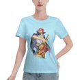 thumbnail image 1 of Women's Basic Short Sleeve T-Shirt Naruto Shanks, 1 of 6