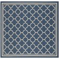 thumbnail image 4 of Safavieh Courtyard Navy Indoor Outdoor Rug - Square 4', 4 of 6