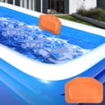 thumbnail image 3 of Kyusrd Summer Outdoor Patio Deals！Pool Tub Placement With Suction Cup Neck Soft And Comfortable Comfortable, 3 of 3