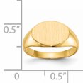 thumbnail image 5 of Bague Chevalière en Or Jaune 14 Carats, 5 of 5