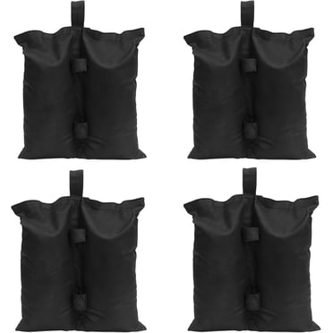 Heavy-Duty Waterproof Outdoor Structure Stability Sand Bags, Universal Fit For Legs With Adjustable Velcro Straps, Compact Foldable Design For Easy Storage And Transport