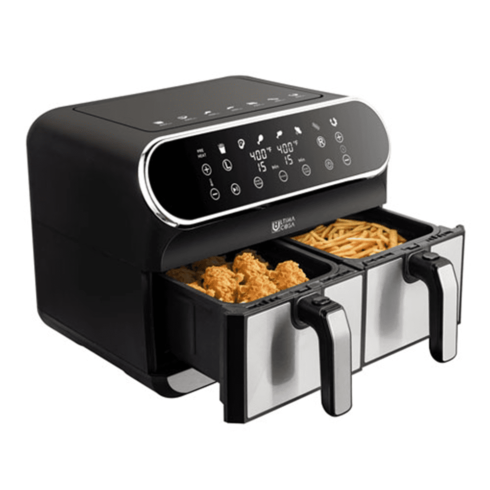 Ultima Cosa AF002B8DS Preso Luxe 8L/8.5Qt Digital Dual Zone Air Fryer