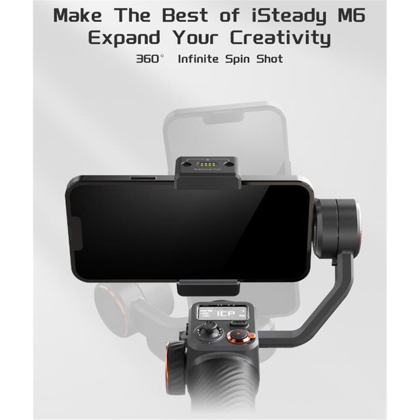Hohem iSteady M6 Kit 3- Smartphone Universal Joint Stabilizer with