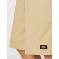 thumbnail image 3 of Dickies Mens 13 Loose Fit Multi-Use Pocket Work Shorts, 30, Khaki, 3 of 5