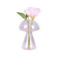 thumbnail image 3 of CNKOO Plant Vase Crafts Creative Mushroom Shaped Desktop Ornament Glass For Home Living Room Decor, 3 of 12