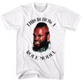 thumbnail image 1 of Mr. T Lexi T-Shirt Blanc pour Adulte 5TG, 1 of 2