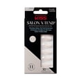 thumbnail image 1 of KISS Salon X-tend LED Soft Gel System Decorated Nails, Red Flags, Medium Almond, 1 of 9
