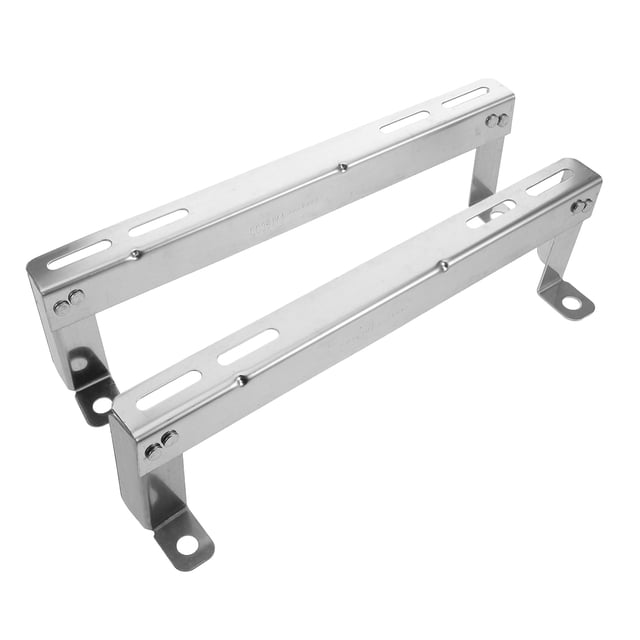 KAKOWELY support de Fenêtre pour Climatiseur 1 Paire support de Fenêtre en Acier Inoxydable support de Montage Climatiseur Grille de Condensateur Climatiseur Cadre de Montage d'Unité Extérieure