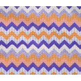 thumbnail image 5 of oneOone Coton Flex Orange Tissu Chevron Matière de Robe Tissu Imprimé Tissu au Yard 40 Pouces Wide-JU, 5 of 5