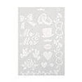 thumbnail image 4 of Gabarit de Dessin Règle en Plastique Pochoir Bricolage Tableau de Peinture Gabarit de Dessin Creux Album Déco, No.12, 4 of 7