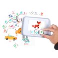 thumbnail image 2 of maytalsory Wooden Magnetic Letters and Numbers Toys Kids Fridge Magnets ABC Alphabet Word Flash Cards Spelling Counting Game Learning Toys, 2 of 6