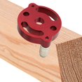 thumbnail image 2 of ziyahi Kit de Jig Vertical Auto-Centreant avec Baguettes de Perceuse Ensemble de Mèches Rouge, 2 of 6