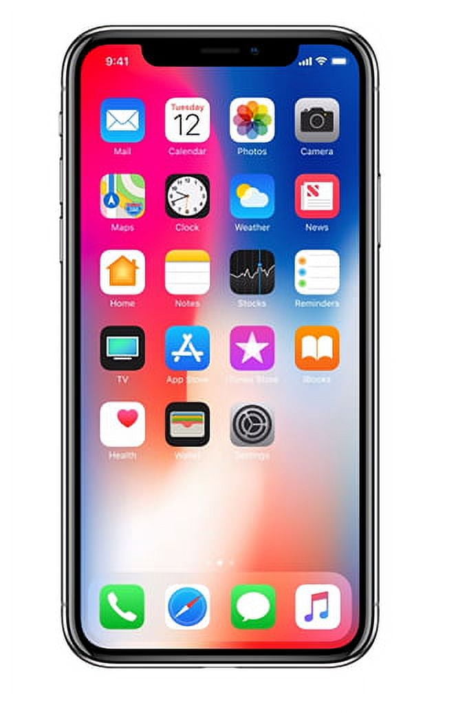 Pre-Owned Apple iPhone X 256GB A1901 Unlocked GSM Phone w/ Dual