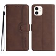 thumbnail image 1 of Compatible with iPhone 12 Mini Case Premium PU Leather Wallet with Built-in Magnet Cover, 1 of 5