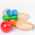 thumbnail image 4 of GOOHOCHY Jeu de Quilles pour Enfants en Bois Interactif 1 Ensemble, 4 of 8