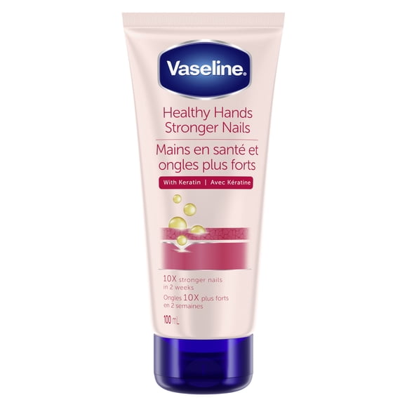 Vaseline Healthy Hands Stronger Nails with Keratin, 100 ml