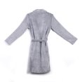 thumbnail image 2 of Faithtur Men Shawl Bathrobe Robe Coat Long Gown Padded Plus Velvet Nightwear, 2 of 4
