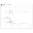 thumbnail image 4 of Kingston Brass Victorian Toilet Tank Lever, 4 of 4