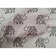 thumbnail image 4 of oneOone Cotton Poplin Fabric Elephant Block Printed Craft Fabric BTY 56 Inch Wide, 4 of 4