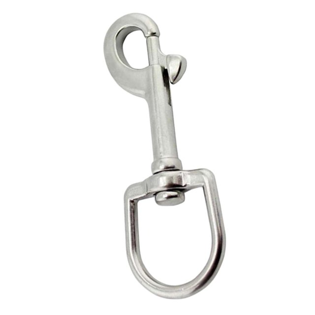 Clips de Laisse Pivotants pour Chiens, Sacs à Dos, Sacs, Sangles, Harnais - 6.5cm