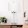 thumbnail image 3 of Lalia Home Entrapped Glass Table Lamp with White Fabric Shade, 3 of 5