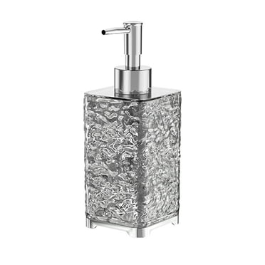 EARKITY Soap Dispenser , Distributeur de Savon pour Salle de Bain, Distributeur de Savon Moussant, Distributeurs de Savon pour les Mains Rechargeables, Distributeur de Lotion de Savon pour les Mains en Plastique, Idéal pour Détergent à Vaisselle, Huile Essentielle, Lotion de Shampoing